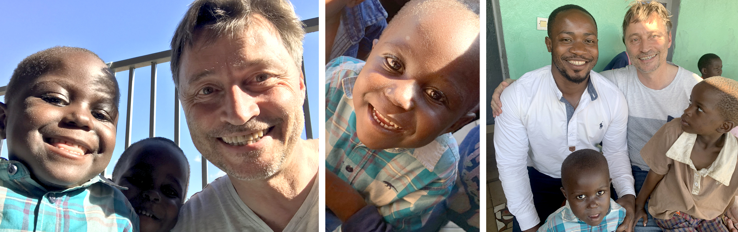 Emmanuel avec les enfants